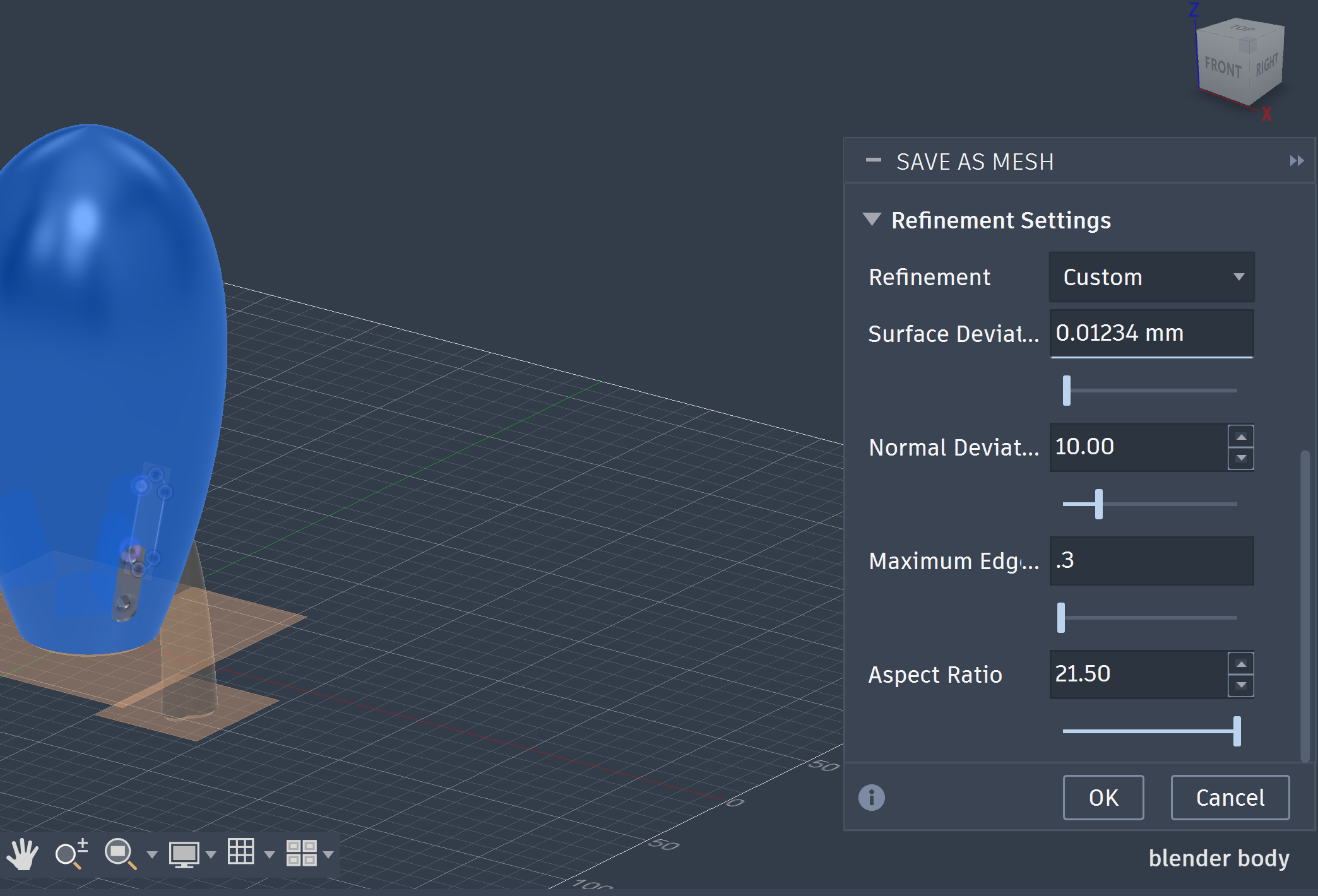 fusion 360 mesh refinement